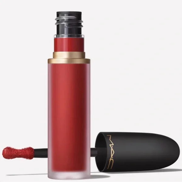 💋 RUBY BOO a MAC POWDER KISS LIP + CHEEK MOUSSE. RETAIL $27. **NEW. - Picture 7 of 8